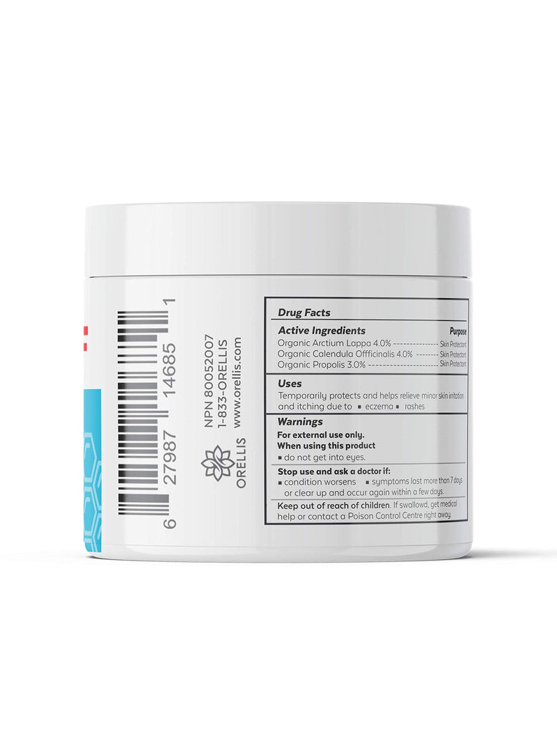 [Australia] - Orellis Natural Eczema Relief Cream with Calendula and Propolis. for Body & Face. Natural Cream for Eczema Relief & Dermatitis. Provides Itch Relief and Reduces Flare ups Caused by Eczema. 