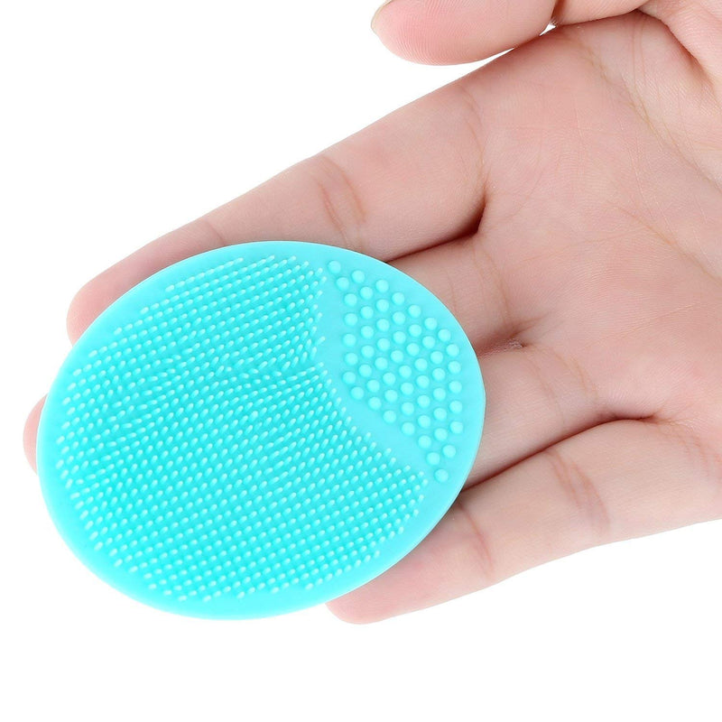 [Australia] - ReNext 8pcs Soft Silicone Face Cleanser Handheld Mat, Silicone Face Brush,Exfoliator Face Cleansing, for Daily Facial Cleaning, 8 colors 