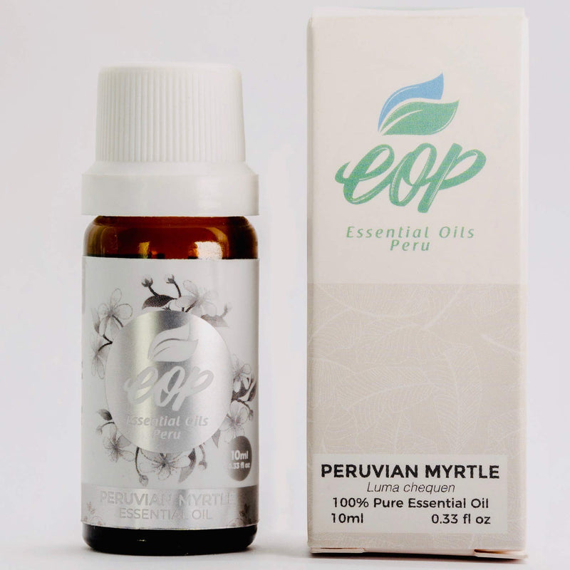 [Australia] - Peruvian Myrtle Essential Oil – 100% Pure. Wild, Sustainably Sourced. Therapeutic Grade – 10ml/0.33 Fl Oz. Arrayán (Luma chequen). Peru 