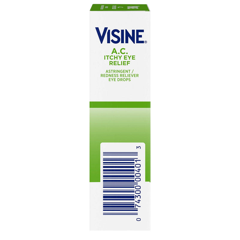 [Australia] - Visine A.C Astringent Redness Reliever Eye Drops, 0.5 Fluid Ounce 0.5 Fl Oz (Pack of 1) 