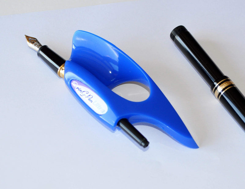 [Australia] - Ring-pen Ultra Grip Support for Writing and Art Tools (Medium Blue, Royal Blue) 