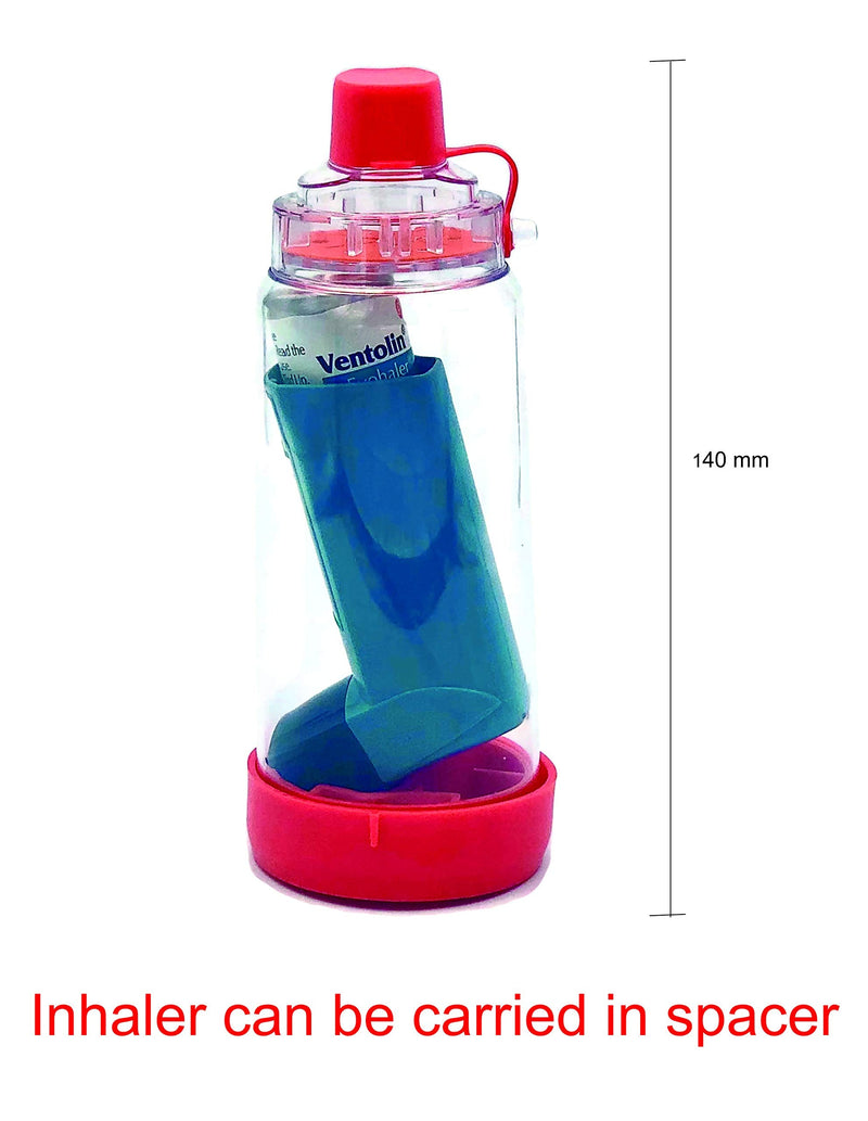 [Australia] - EasyChamber Anti-Static Spacer Device with Infant Mask, Inhaler Chamber, use with Metered Dose Inhaler, BPA and Latex Free 