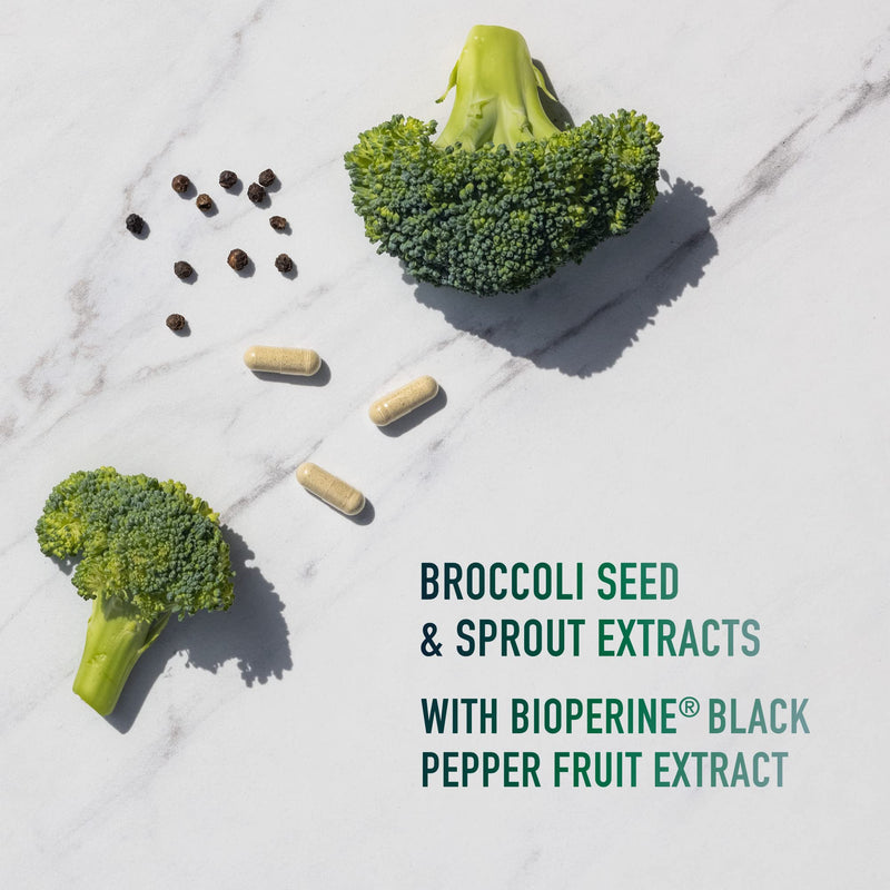 [Australia] - Sulforaphane Supplement 19mg Real Stabilized Sulforaphane | 405mg Complex | 125mg of Glucoraphanin & Myrosinase | from Broccoli Sprouts & Seed Extract | Antioxidant, Detoxification, Cellular Health 