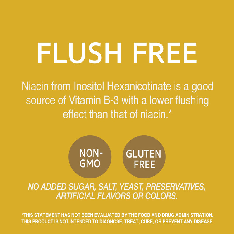 [Australia] - Niacin Flush Free 500 Milligrams 110 Capsules 