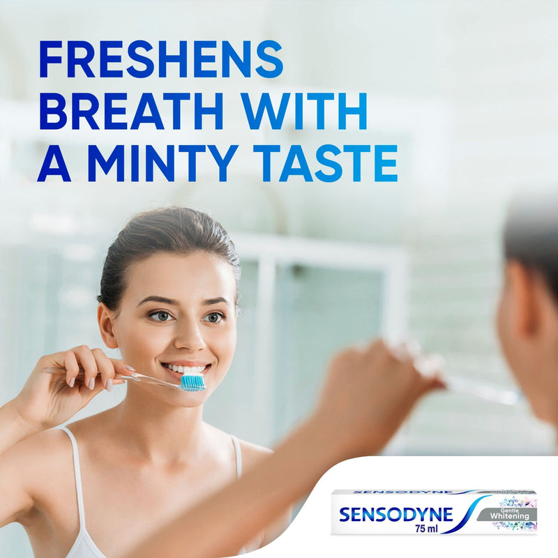 [Australia] - Sensodyne Daily Care Gentle Whitening Fluoride Toothpaste, 75ml (Pack of 1) Single 