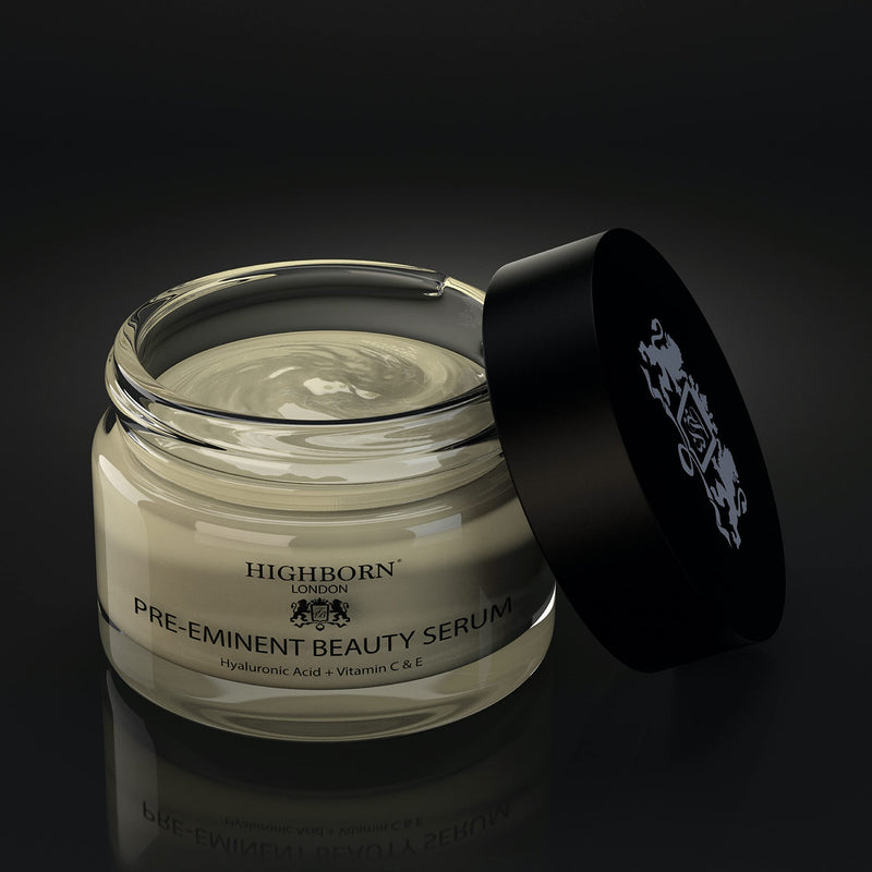 [Australia] - HighBorn London Pre-Eminent Beauty Serum - Advanced Face Serum w/ Hyaluronic Acid, Plant Collagen, Vitamin A Retinol, Vitamin C, Argan Oil & Arnica 