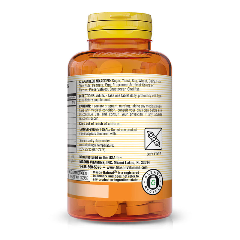 [Australia] - Mason Natural Plant Based Ultra Digestive Enzymes with Bromelain, Lactase, Papain & Protease - Supports Healthy Digestion & May Reduce Bloating, 60 Capsules (Pack of 3) 180 