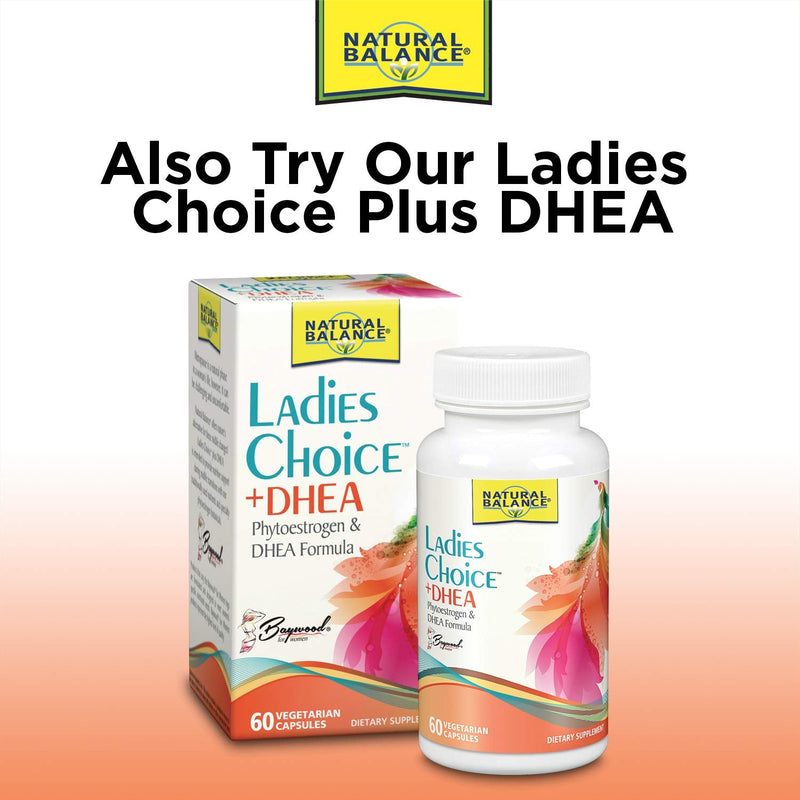 [Australia] - Natural Balance Ladies Choice Menopause Support | Hormone Balance Formula with PhytoEstrogens | 60 VegCaps 