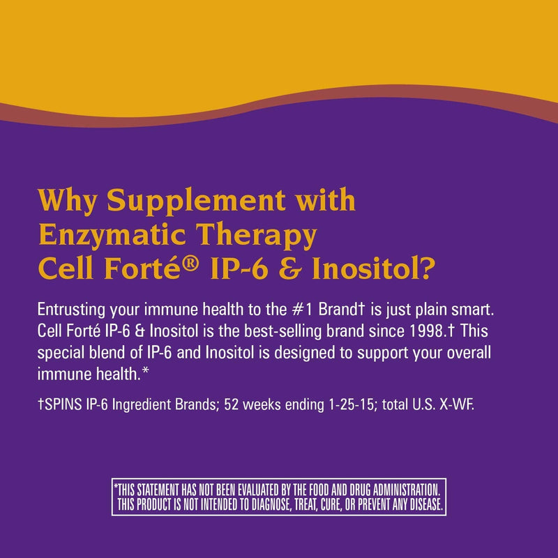 [Australia] - Nature's Way Cell Forté IP-6 & Inositol Supplement, Gluten-Free, Vegan, 240 Capsules 