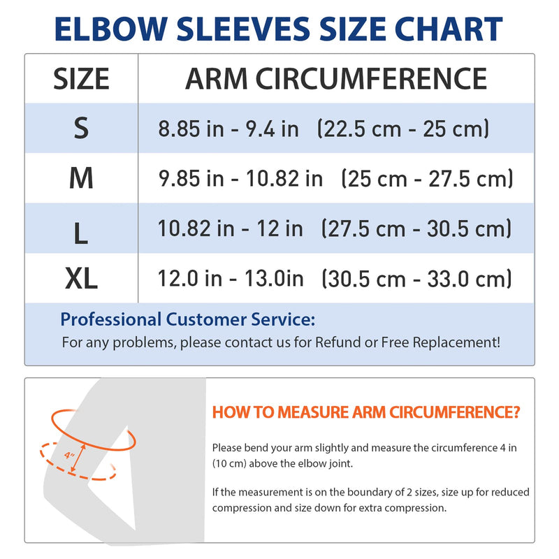 [Australia] - AVIDDA Elbow Support Sleeve for Men Women(Single Sleeve), Antislip Elbow Brace Compression Arm Supports for Tennis Elbow, Golfers Elbow, Arthritis, Tendonitis, Joint Pain Relief, Black S 1 