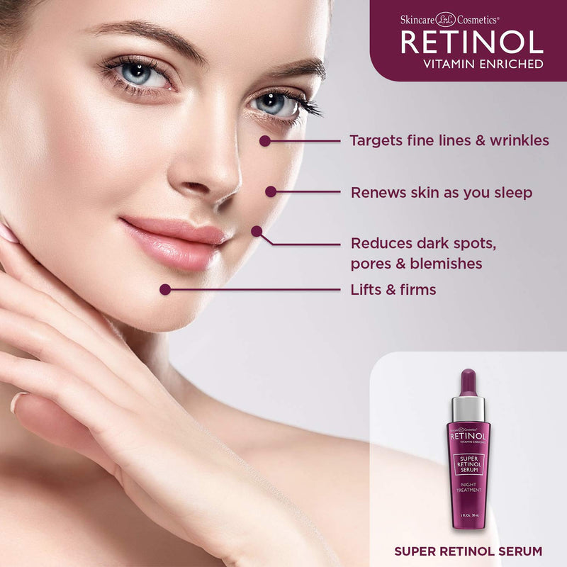 [Australia] - Retinol 6X Super Retinol Serum ‚Äì Unique, Intensive Formula Accelerates Skin Renewal While You Sleep ‚Äì Targets Fine Lines, Wrinkles, Dark Spots, Pores & Blemishes to Restore Beautiful, Glowing Skin 