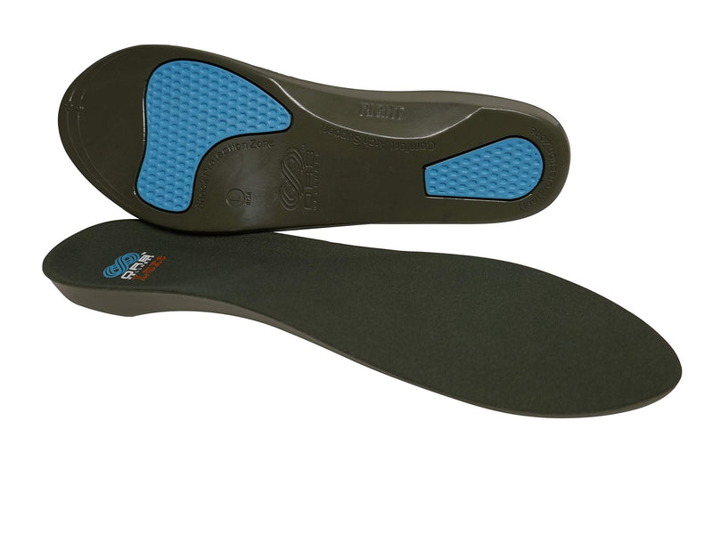 [Australia] - Luxe PU Foam Orthotic Shoe Insole Plantar Fasciitis Relief. Arch Support. Ultimate Foot Cushion Insert. Heel Pain Relief. (11-12.5 (X-Large)) 11-12.5 (X-Large) 