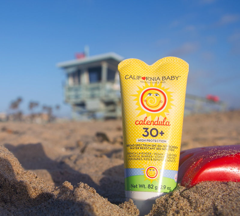 [Australia] - California Baby SPF30+ Sunscreen, Water Resistant and Hypo-Allergenic (Calendula 2.9oz) 