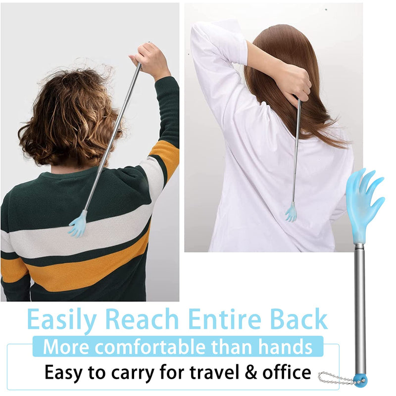 [Australia] - Back Scratcher Extendable Back Scratchers Portable Backscratchers Telescoping Backscratcher Back Massager Tool for Eliminating Back Itching for Women Men Adults 