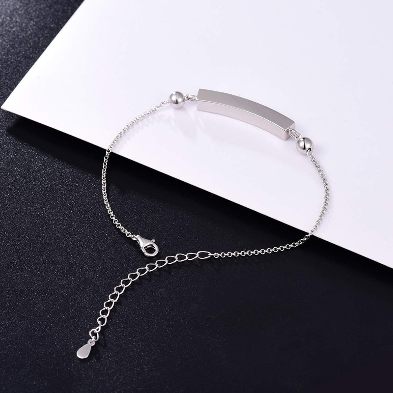 [Australia] - Jinlou 925 Sterling Silver Urn Bracelet for Ashes Memorial Loved Ones Cremation Bangle ash Jewelry 