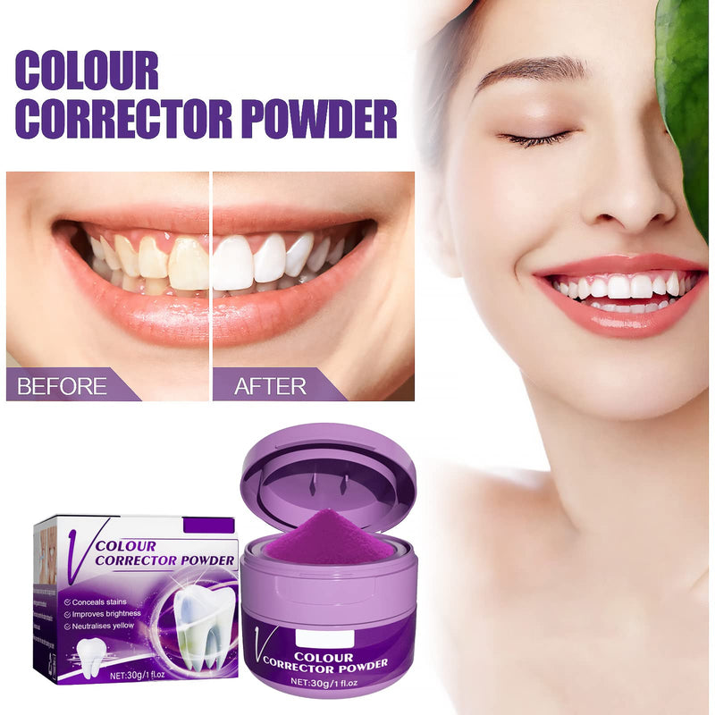 [Australia] - Purple Teeth Whitening Powder, No Hurt Sensitivity and Pain Free Activated Charcoal Natural Teeth Whitening,Tooth Powder Effective Remover Stains from Coffee,Smoking,Tea,Wine Flavor-A A-tooth Powder 