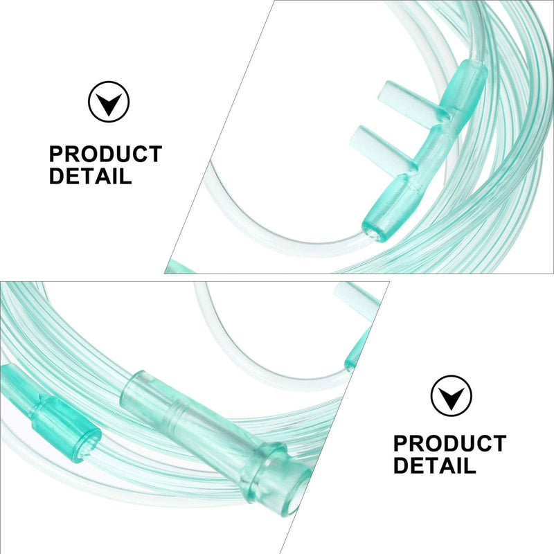 [Australia] - Artibetter 6pcs 2 Meters Soft Oxygen Nasal Cannula Nasal Oxygen Cannula Nasal Cannulae Oxygen Accessories Green 