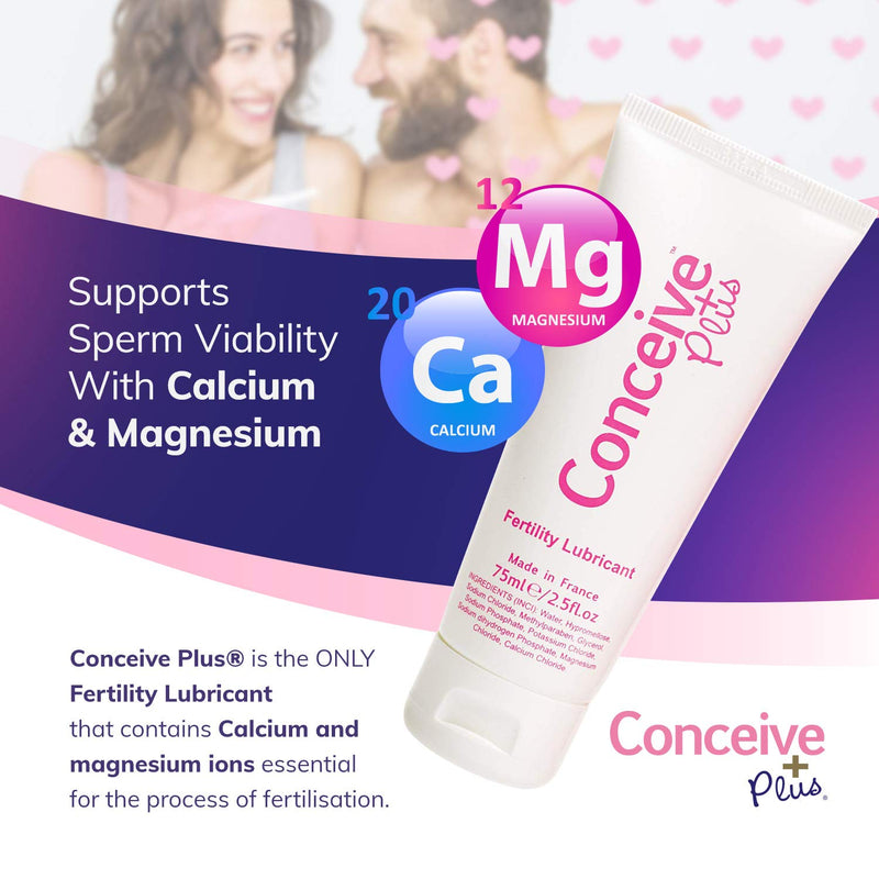 [Australia] - Conceive Plus Travel Size Fertility Lubricant for Women - Calcium + Mg - Use When Trying to Conceive - Vaginal Moisturizer - 1 Ounce Multi-Use Tube 1 Fl Oz (Pack of 1) 