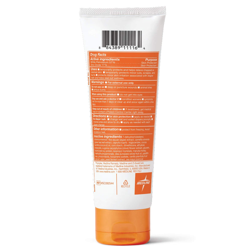 [Australia] - Medline Remedy Phytoplex Z-Guard Skin Protectant Paste with Zinc Oxide, Diaper Rash Cream, 4 Ounce 