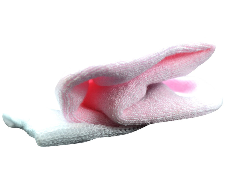 [Australia] - Yomandamor 5 Pairs Women's Bamboo Quarter Breathable Diabetic Socks with Seamless Toe and Cushion Sole 9-11 5 Pairs Pink 