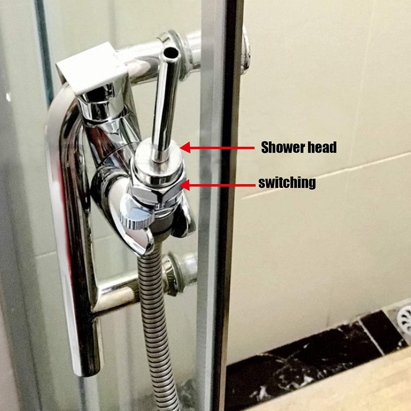 [Australia] - 4 Pcs Shower Enema System, STARHAND 6-Foot Shower Douche Enema Kit with 2 Bathroom Handheld Nozzles and Regulator Knob for Men Women Cleaning 4PCS 