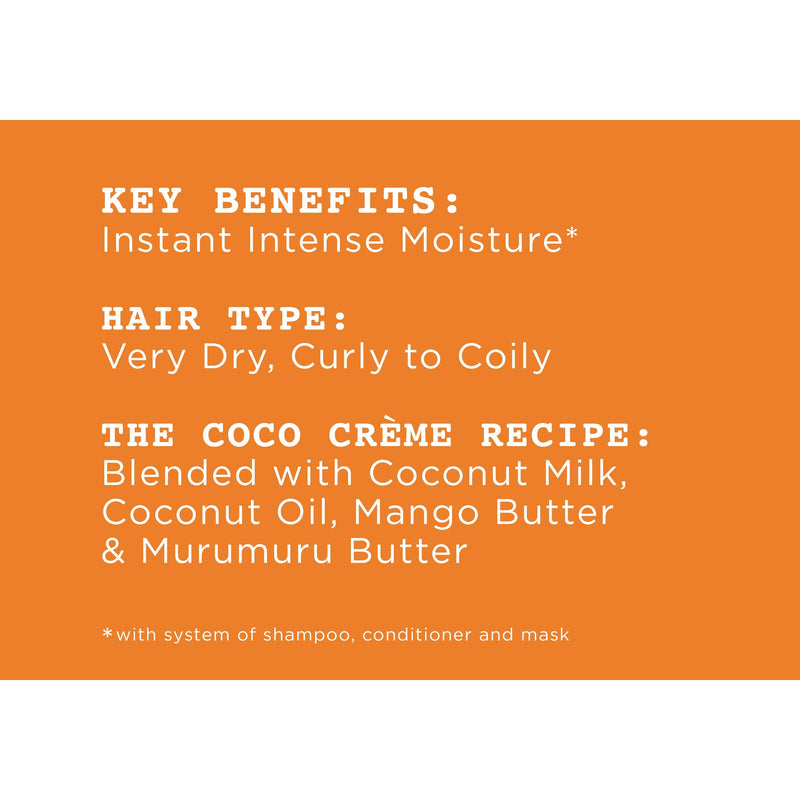 [Australia] - Carol’s Daughter Coco Creme Coil Enhancing Moisture Butter for Very Dry Hair, with Coconut Oil and Mango Butter, Paraben Free and Silicone Free Butter for Curly Hair, 12 oz 
