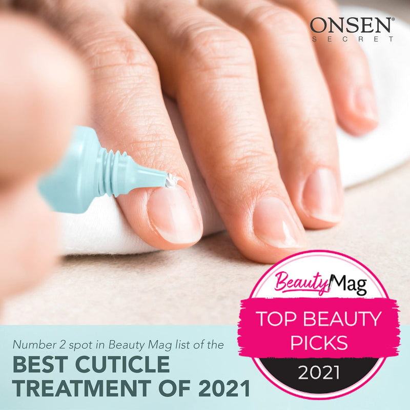 [Australia] - Onsen Cuticle Cream 1pk, Cuticle Oil in Deep Action - Japanese Natural Healing Minerals Nail Care Serum and Butter, Sooth, Repair, and Strengthen Cuticles and Nails, Visible Results, Non-Greasy - 1oz 1 Fl Oz (Pack of 1) 