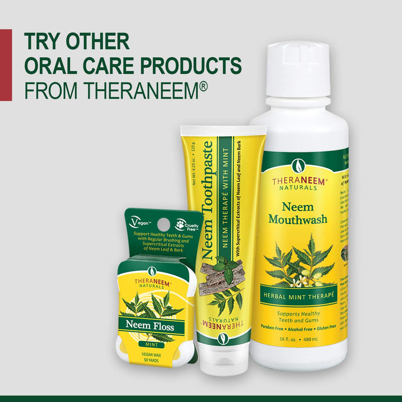 [Australia] - TheraNeem Neem Tooth & Gum Oil | Supports Healthy Teeth & Gums with CoQ10, Coconut Oil & Supercritical Extracts | 0.5oz 