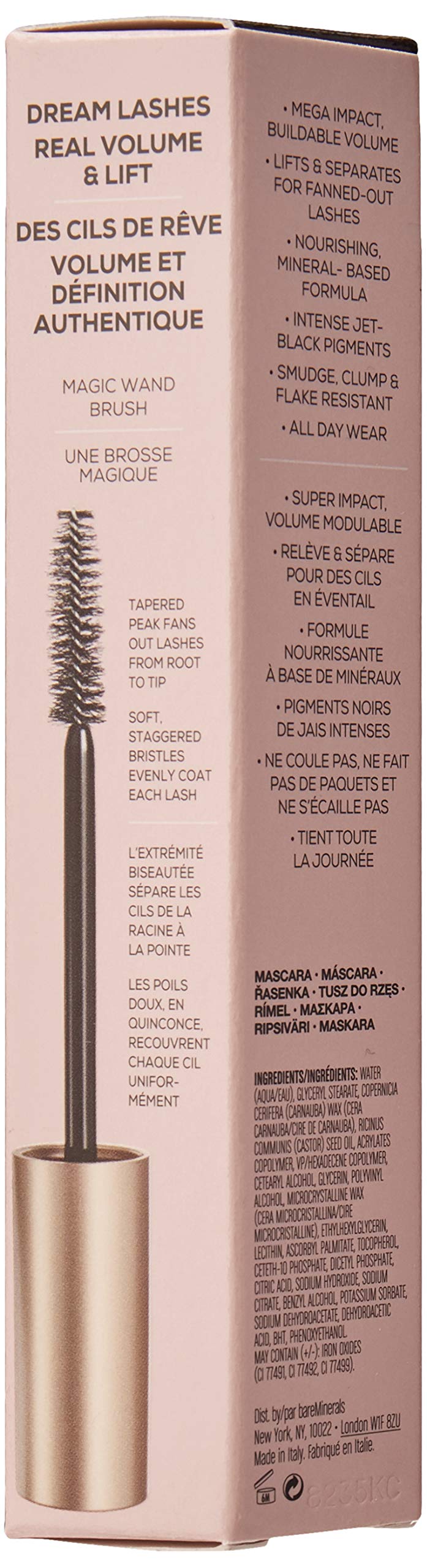 [Australia] - bareMinerals Escentuals Lashtopia Mega Volume Mineral-based Mascara By for Women - 0.4 Oz Mascara, 0.4 Oz 