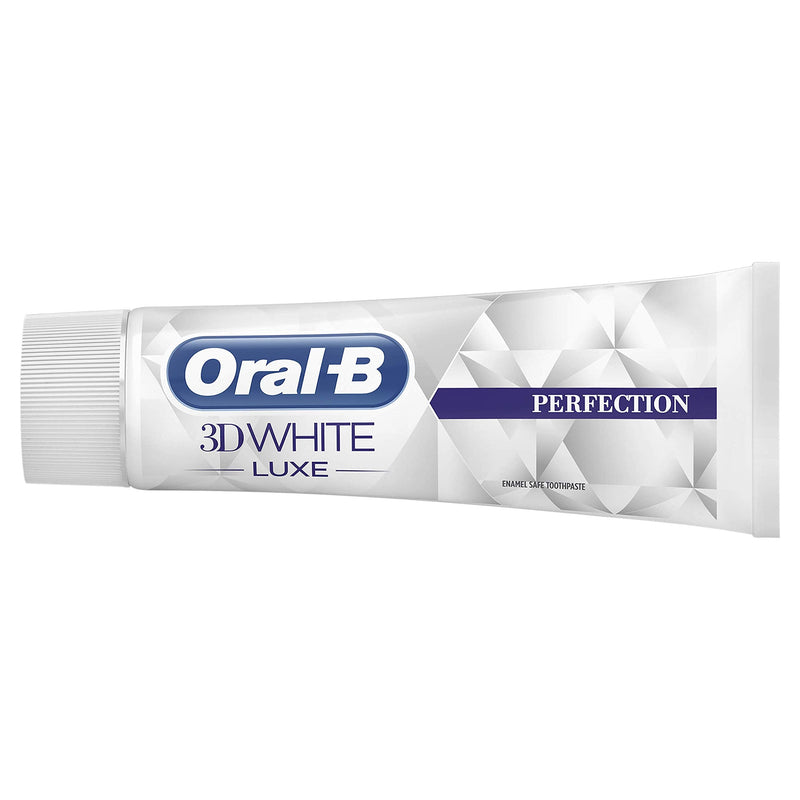 [Australia] - ORAL-B Manual 3DWhite Luxury Perfection Whitening Toothpaste, 75 ml 