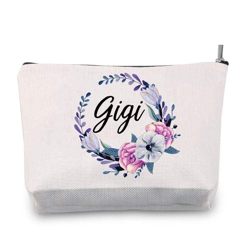 [Australia] - TSOTMO Gigi Makeup Bag Best Gigi Ever Gift Gigi Gifts for Grandma，Grandma Gifts from Granddaughter Grandson (Gigi) 