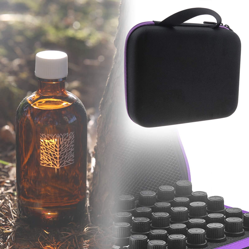 [Australia] - 30 Bottles Essential Oil Case 15 ML Perfume Box Travel Portable Carrying Holder Storage Bag for Traveling Carrying Aromatherapy 