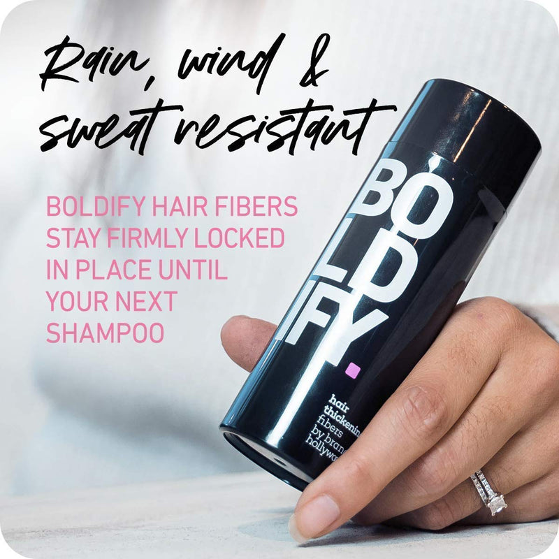 [Australia] - BOLDIFY Hair Fibers for Thinning Hair (DARK BROWN) Undetectable & Natural - Giant 28g Bottle - Completely Conceals Hair Loss in 15 Sec - Hair Thickener & Topper for Fine Hair for Women & Men Dark Brown 