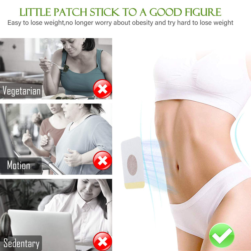 [Australia] - Weight Loss Patches, 90 Pcs Fat Burning Sticker for Beer Belly, Buckets Waist, Waist Abdominal Fat, Quick Slimming 90 Count (Pack of 1) 