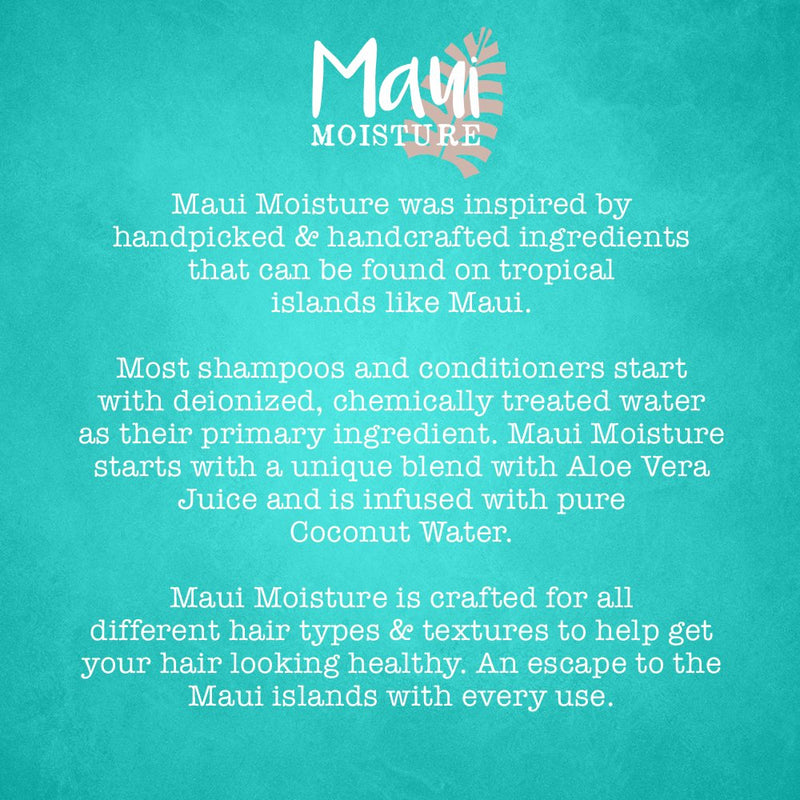 [Australia] - Maui Moisture Curl Quench + Coconut Oil Curl-Defining Anti-Frizz Conditioner to Hydrate and Detangle Tight Curly Hair, Softening Conditioner, Vegan, Silicone & Paraben-Free, 13 fl oz 