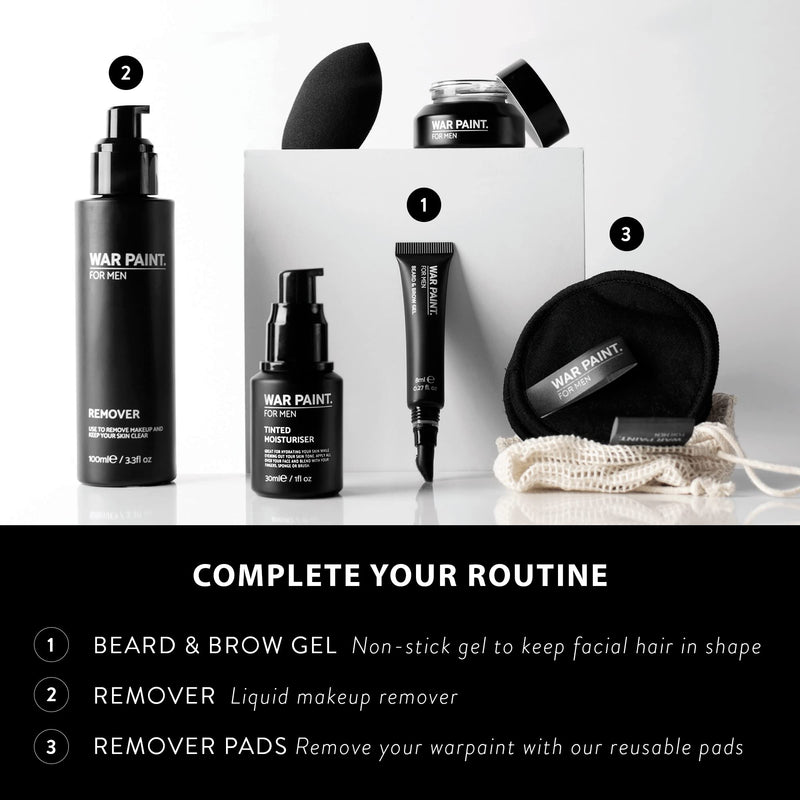 [Australia] - War Paint Men's Concealer - 5 Shades Available - Tan, Fair, Light, Medium and Dark (Dark) 
