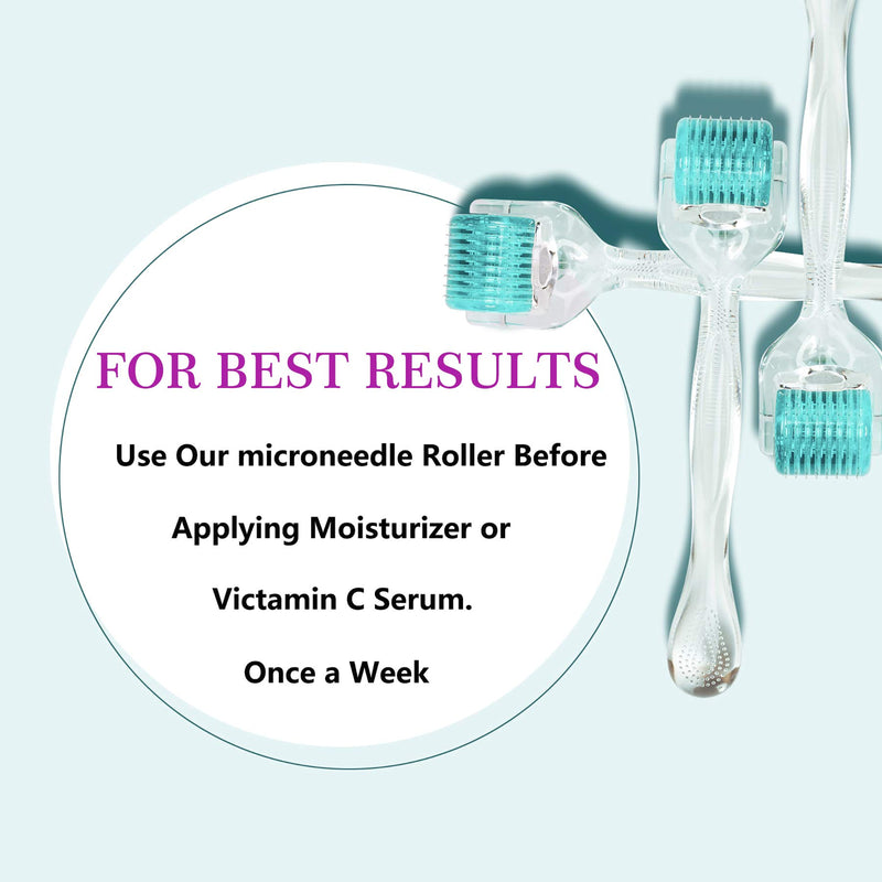 [Australia] - REAL Needles - Derma Roller Microneedling (Advanced Version1.0) 192 Stainless Steel Micro Needles - Angel Kiss Microneedle Cosmetic Needling Microdermabrasion Tool For Face 