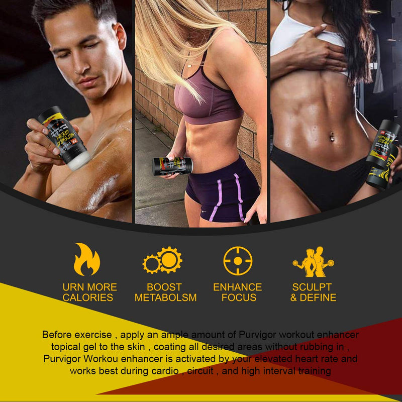 [Australia] - Hot Cream, Sweat Workout Enhancer Gel, Fat Burning Cream for Belly for Women and Men, Slimming Cream for Tummy, Anti Cellulite Cream for Body, Deep Tissue Massage & Muscle Relaxer 