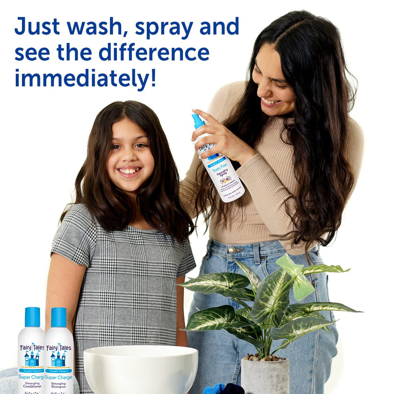 [Australia] - Fairy Tales Tangle Tamer Detangling Conditioner for Kids - Ultra Moisturizing and  Anti Frizz Protection  - Paraben Free, Sulfate Free - 12 Oz 