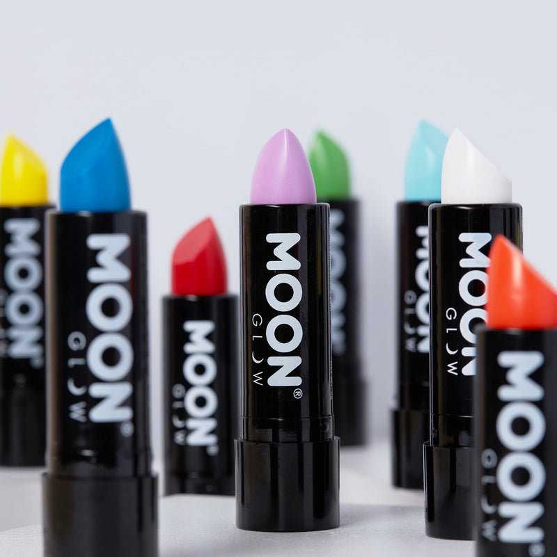 [Australia] - Neon UV Lipstick by Moon Glow - Black - Bright Neon Coloured Lipstick - Glows under UV 