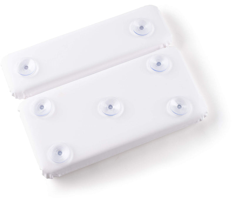 [Australia] - Epica 2X-Thick Luxury Spa Bath Pillow, SuperGrip Suction Cups … (Rectangle) Rectangle 