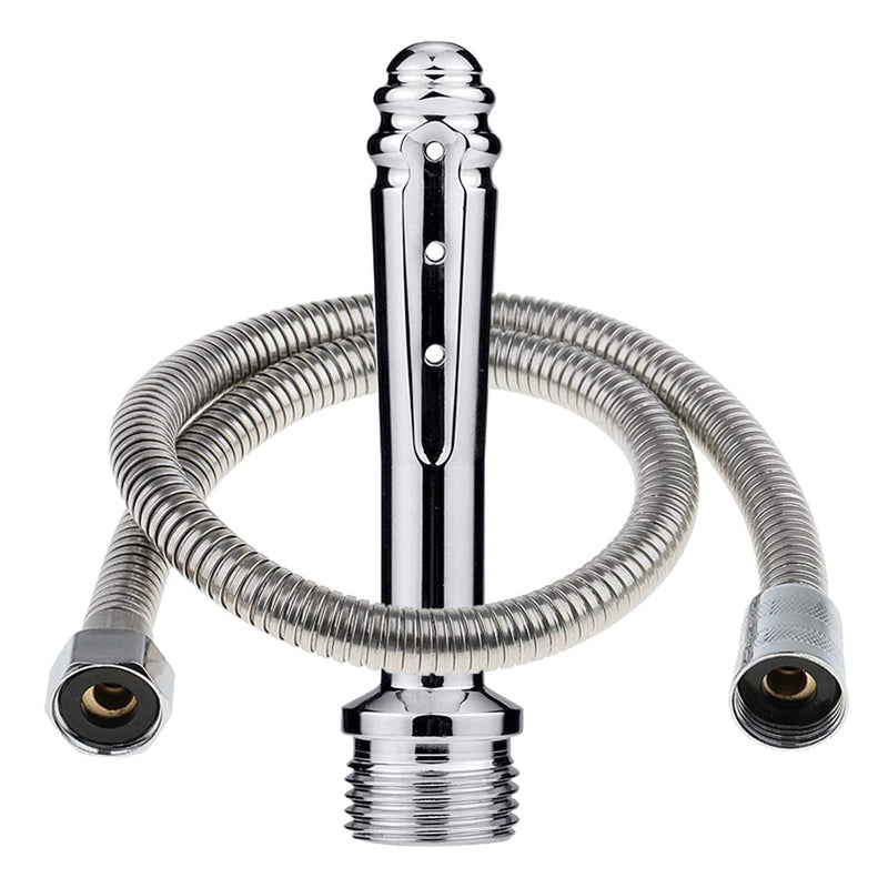 [Australia] - Shower Douche for Enema Rinse, Enemator Cleaning Shower Both for Men and Women-Handheld Shower Bidet For Pregnant Women 59-inch shower hose （small） 