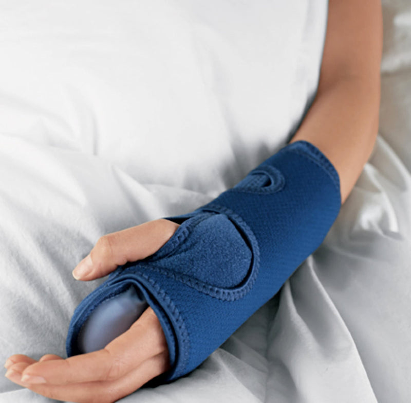 [Australia] - ACE Night Wrist Sleep Support, Adjustable, Blue, Helps Provide Relief from Symptoms of Carpal Tunnel Syndrome, and other Wrist Injuries Night Wrist Support 