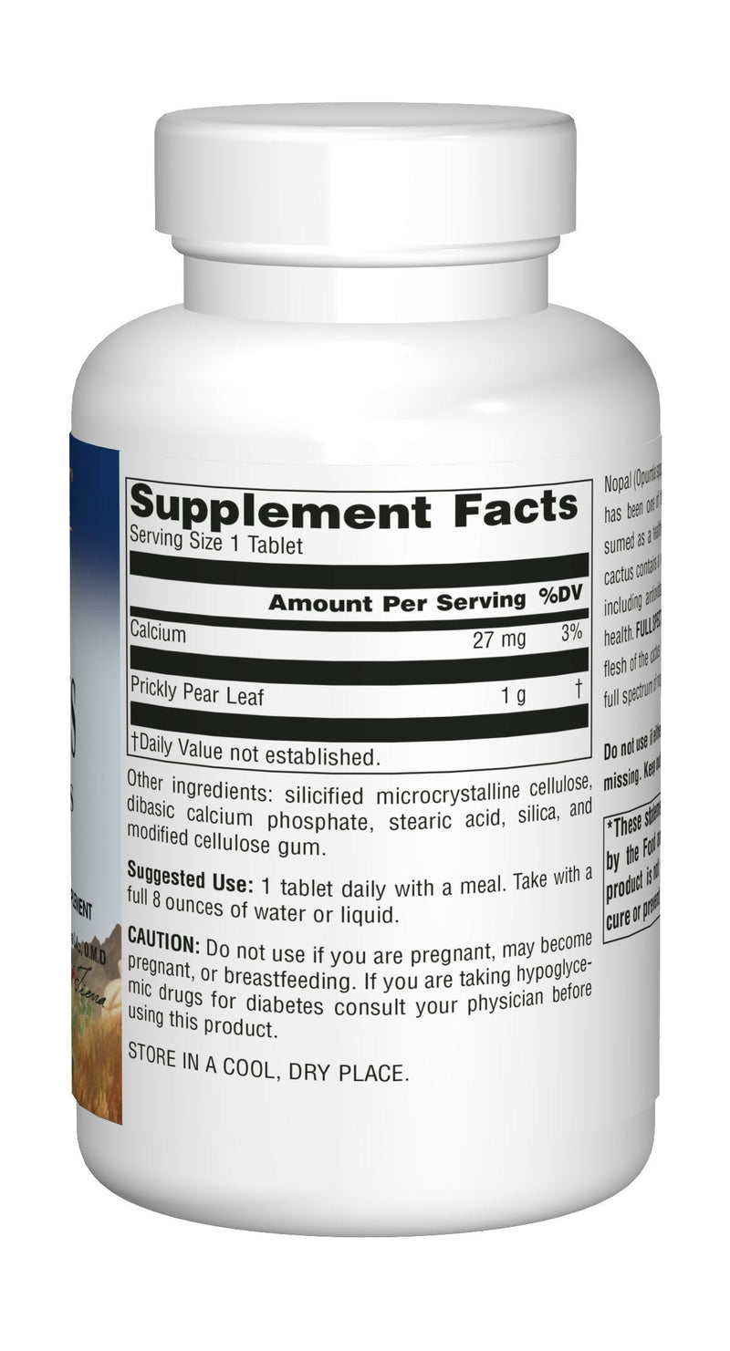[Australia] - Planetary Herbals Full Spectrum Nopal Cactus 1000 mg 120 Tablets 