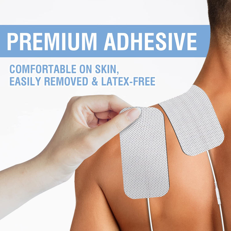 [Australia] - LYINIE TENS Unit Pads 2"x4" 24 pcs TENS Electrodes 