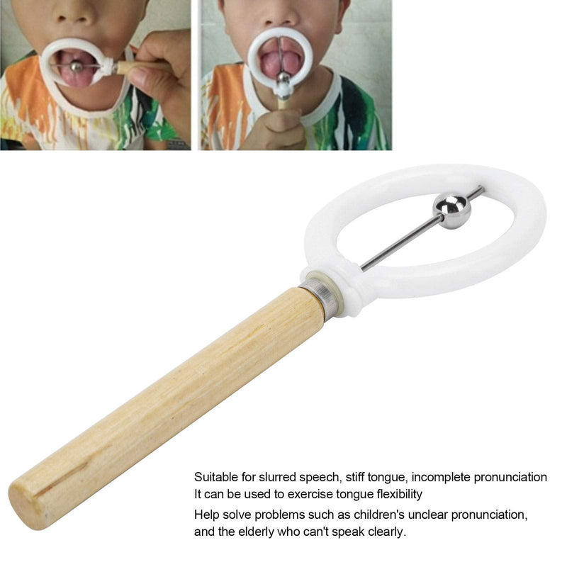 [Australia] - Tongue Tip Exerciser,ANGGREK 1 Children Mouth Tongue Tip Exerciser Trainer Oral Muscle Strength Tongue Training Tool 