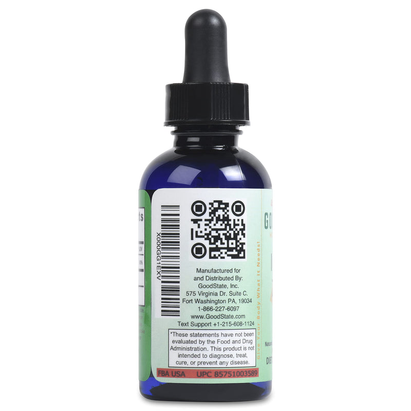 [Australia] - Good State | Liquid Ionic Zinc Ultra Concentrate | Dietary Supplement | Great for Immune System | 15mg is 10 Drops | 100 Servings Orange 60 ml (Pack of 1) 