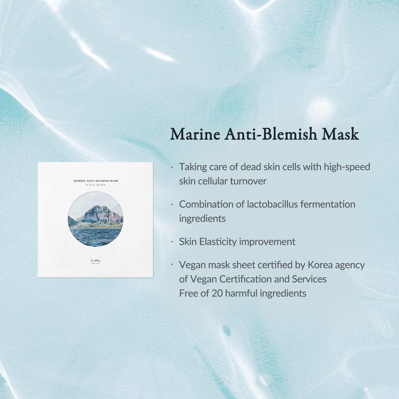 [Australia] - Dr.Althea Marine Anti-Blemish Mask - 5pack 