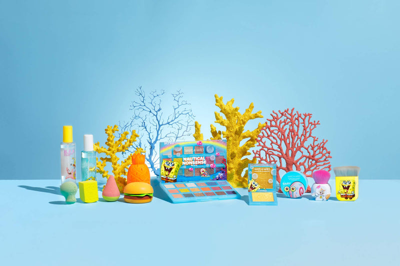 [Australia] - Wet n Wild Soap Suds Sponge + Brush Cleanser Bob Squarepants Makeup Tools Brush Cleaner Solution, Gary the Snail, 1.05 Ounce (1114234) 