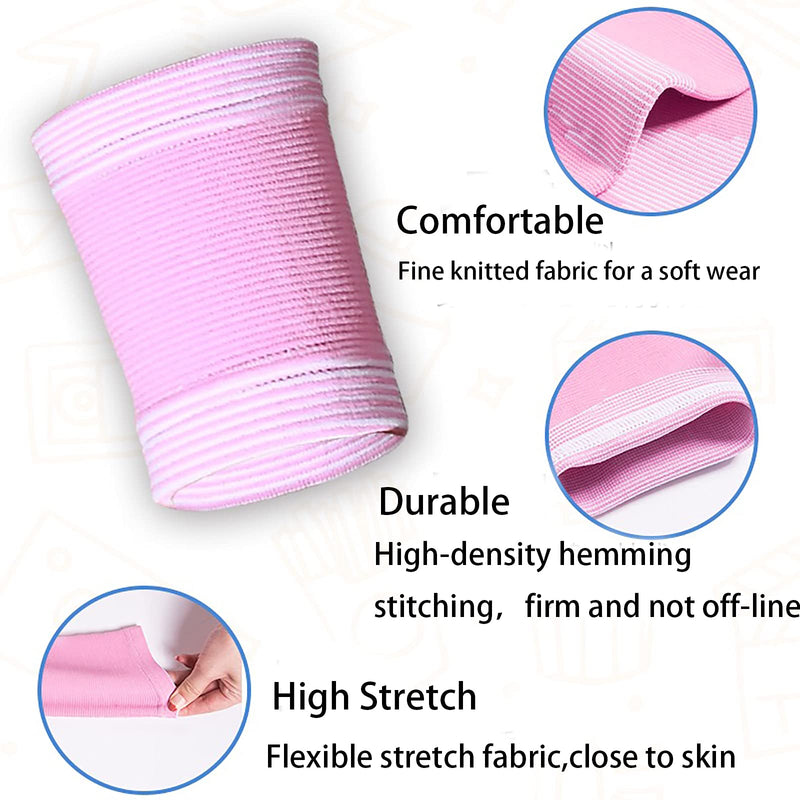 [Australia] - Xinbo Child Volleyball Basketball Wristbands,Kids Wrist Brace,Children Sports Wrist Support(1 PAIR) (Pink) Pink 